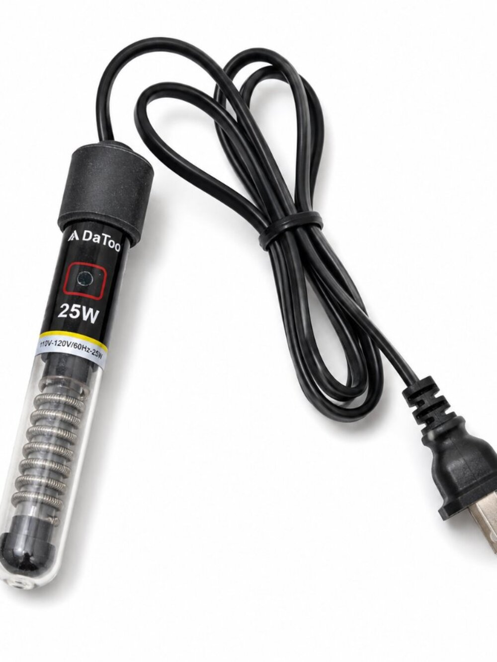 DaToo 25W Mini Aquarium Heater Submersible Fish Tank Heater